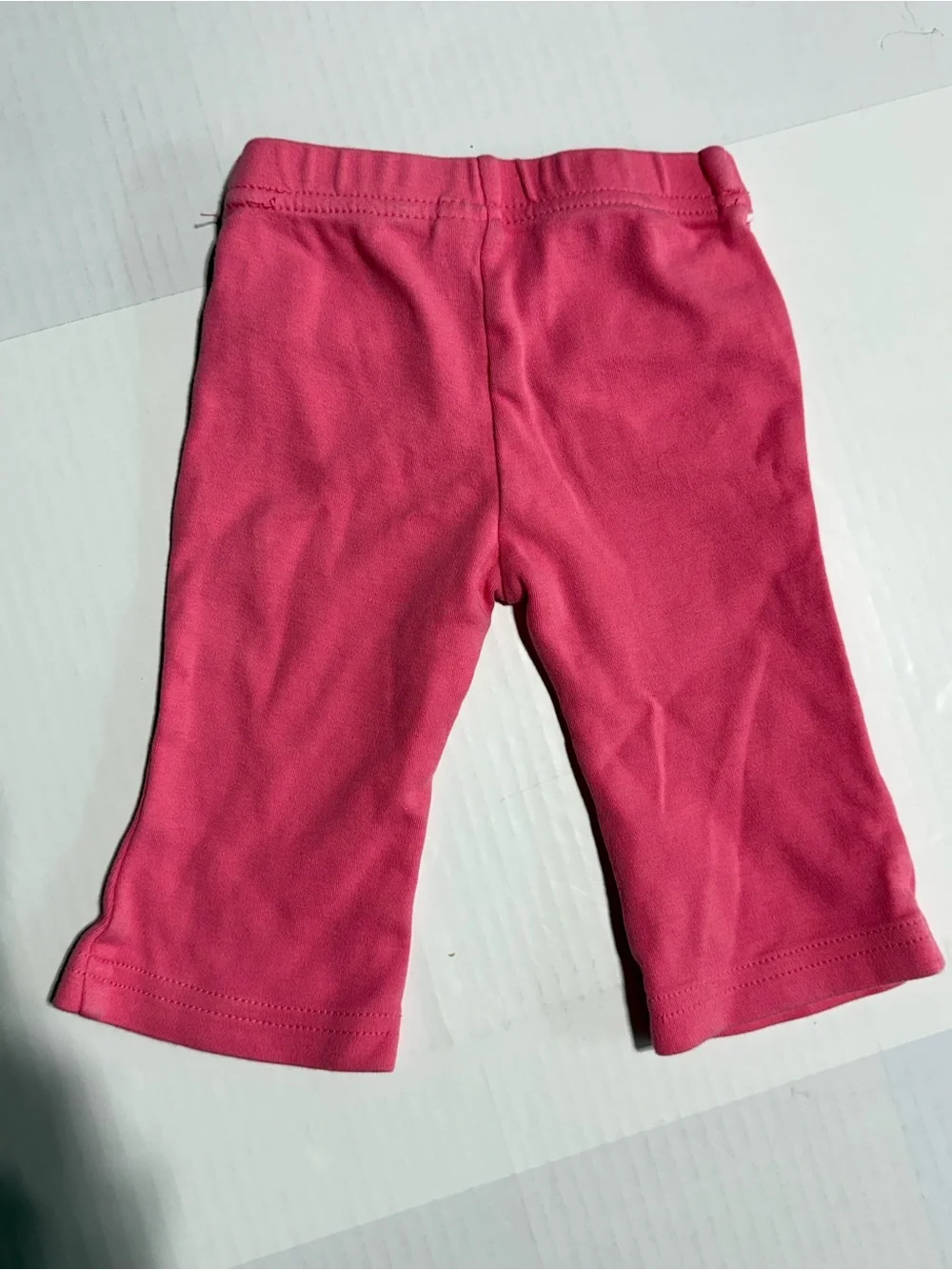 Vintage Carter's Pink Flare Pants with Faux Pockets 3M